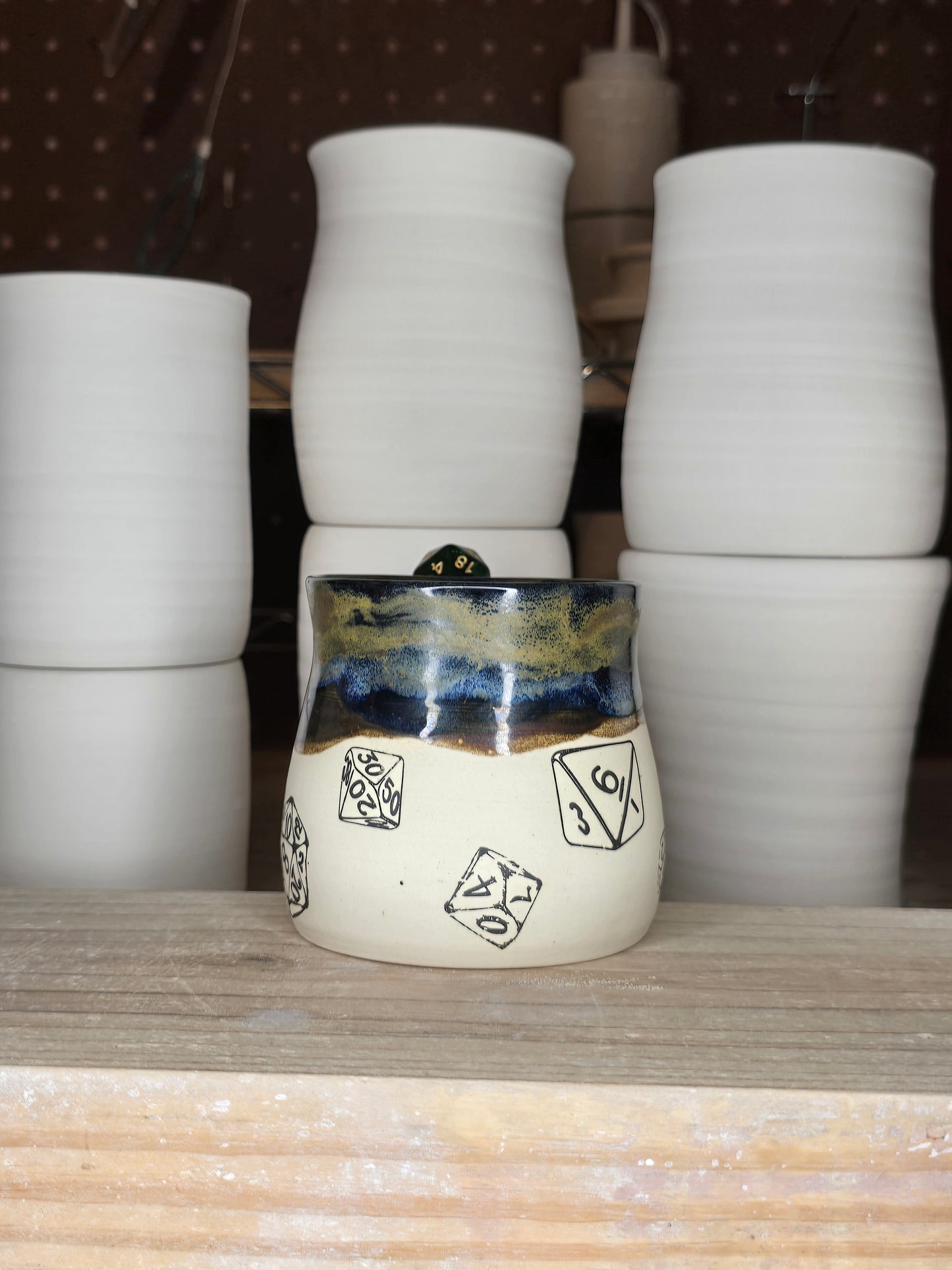 Cerulean Shores Dice Mug