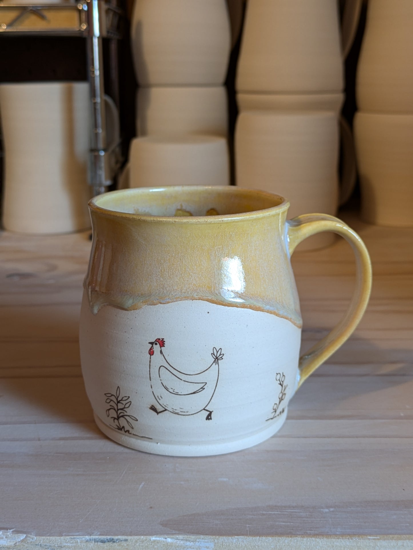 Sunshine Chicken Mug