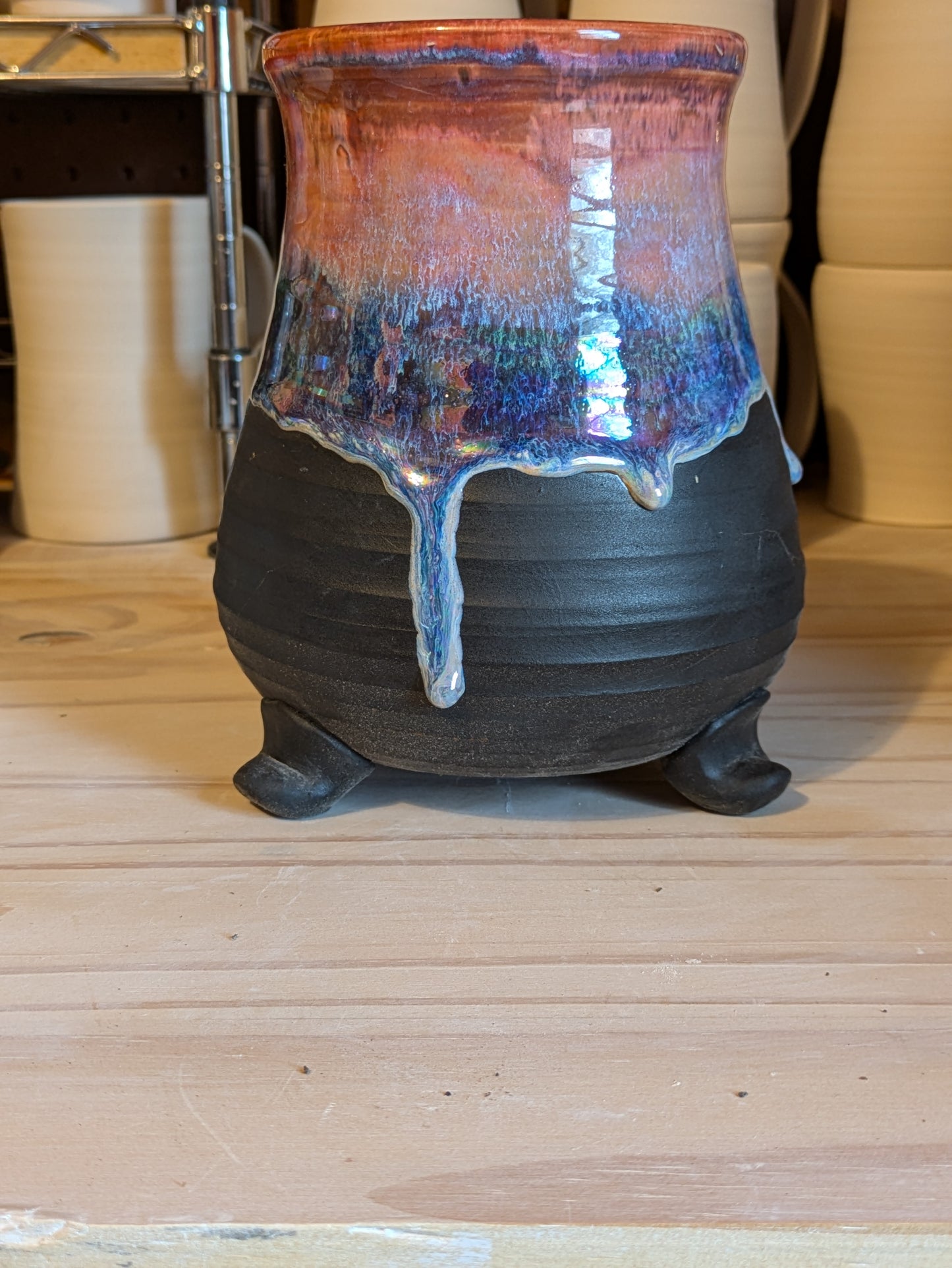 Blue Bubblegum Vase