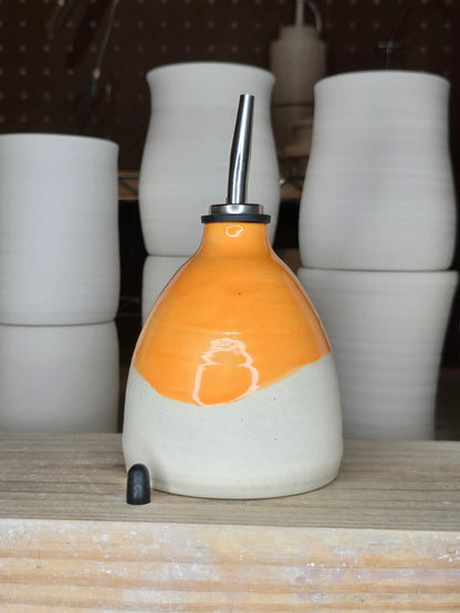 Orange Sherbet Oil Pourer