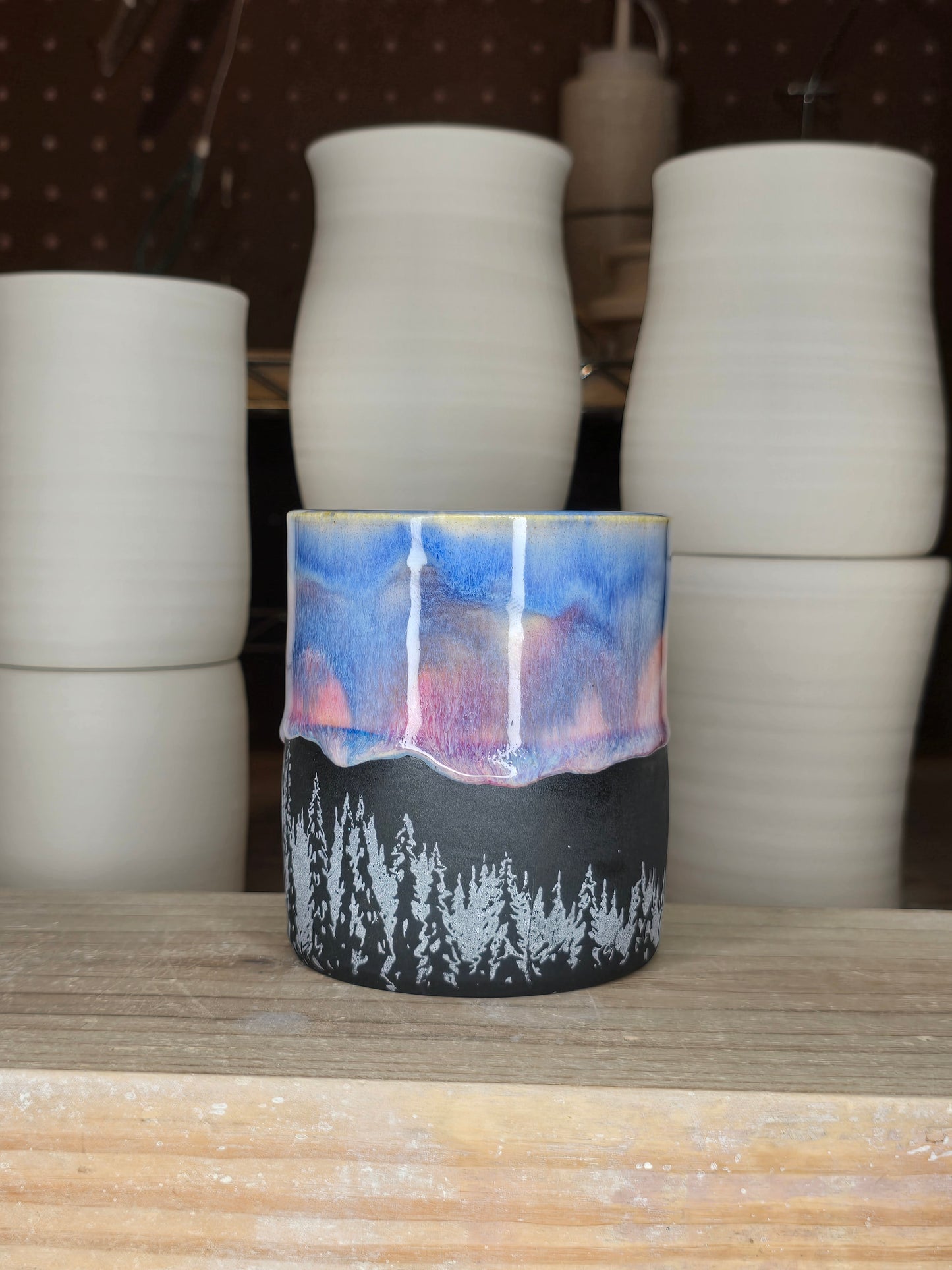 Glacial Sunrise Forrest Mug