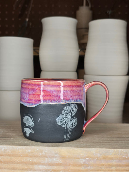 Strawberry Jam Mushroom Mug