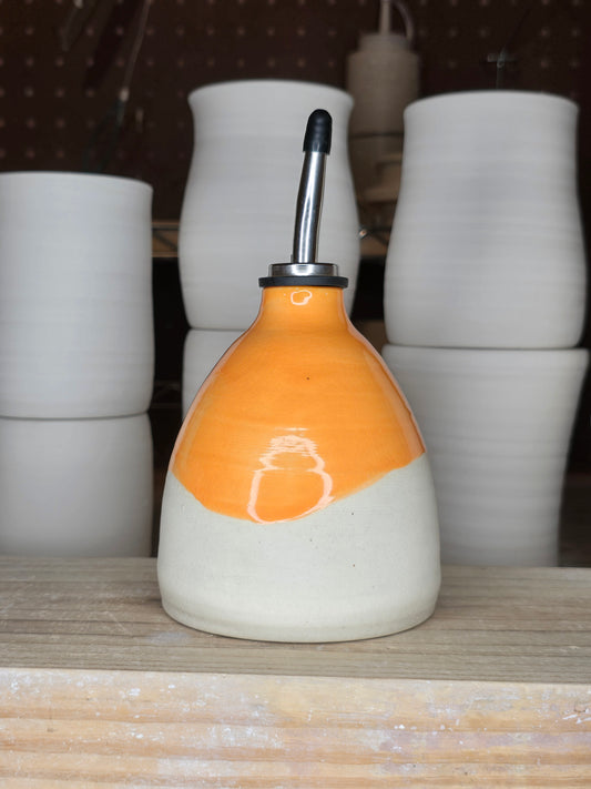 Orange Sherbet Oil Pourer