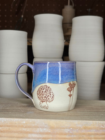 Blueberry Mushroom Mug