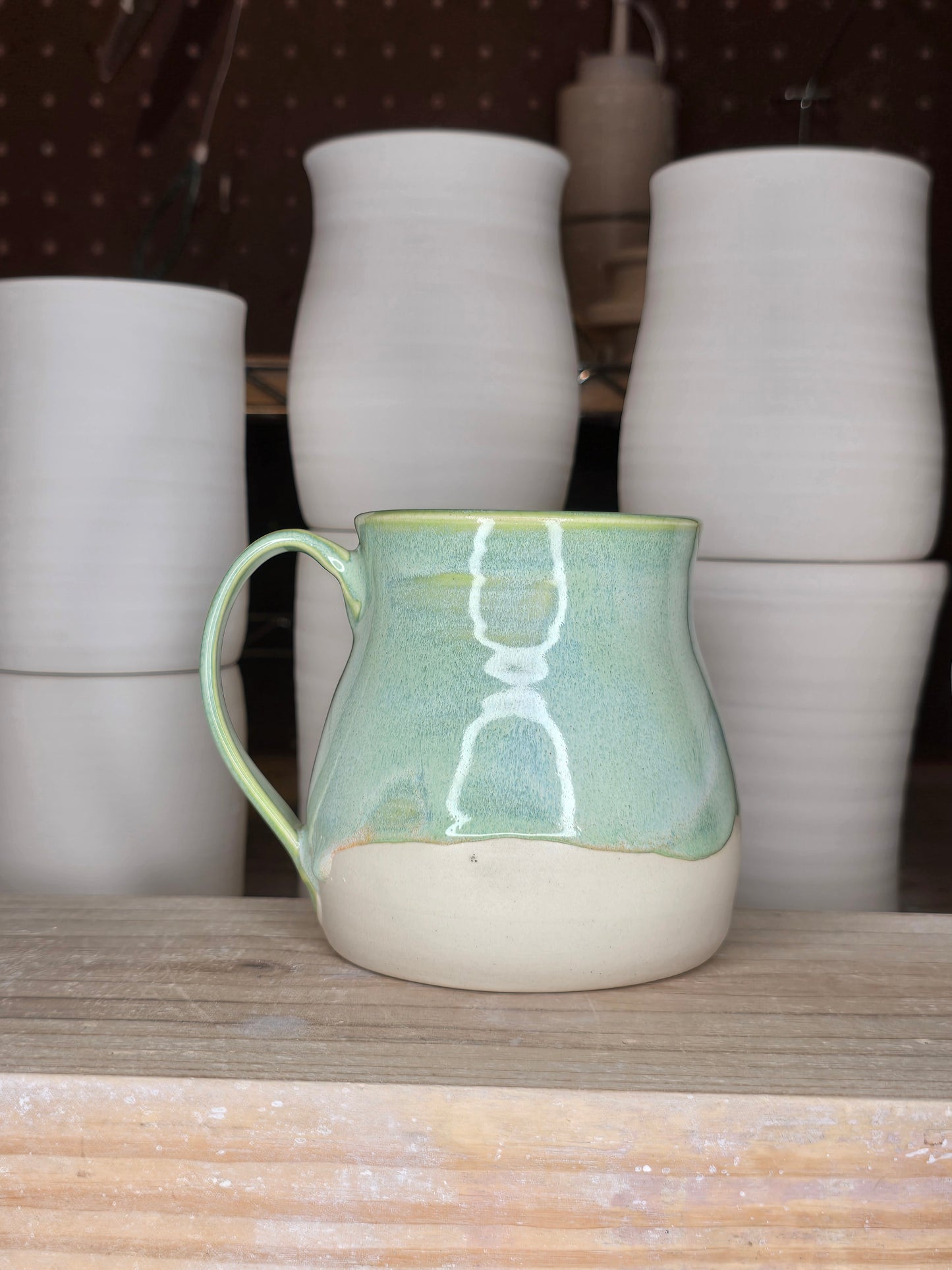 Tall Mint Mug